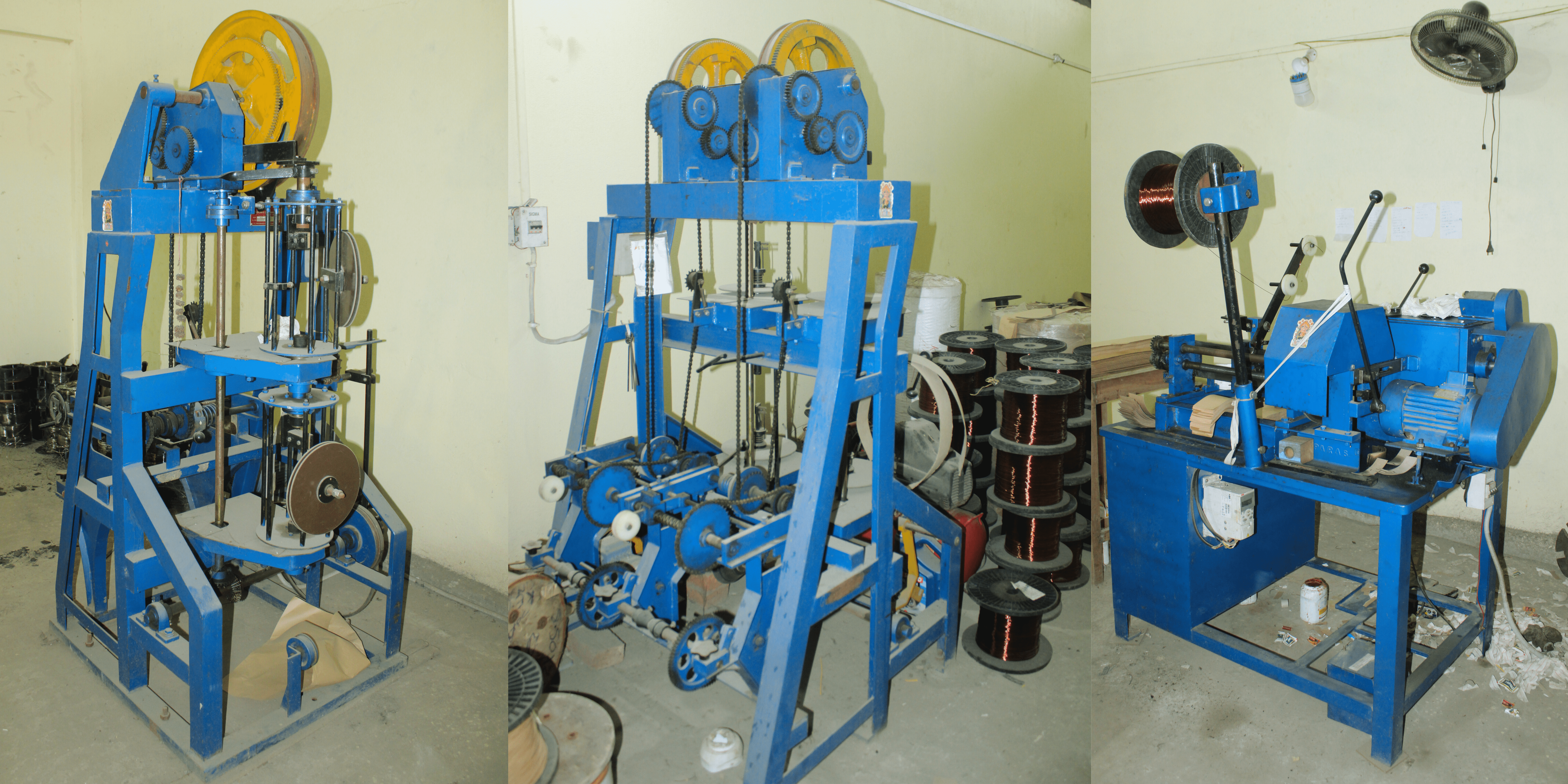 Coil binding machine